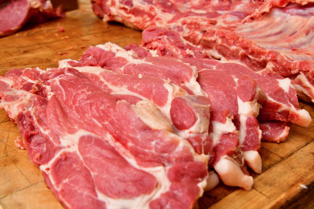 L'atelier découpe du cochon