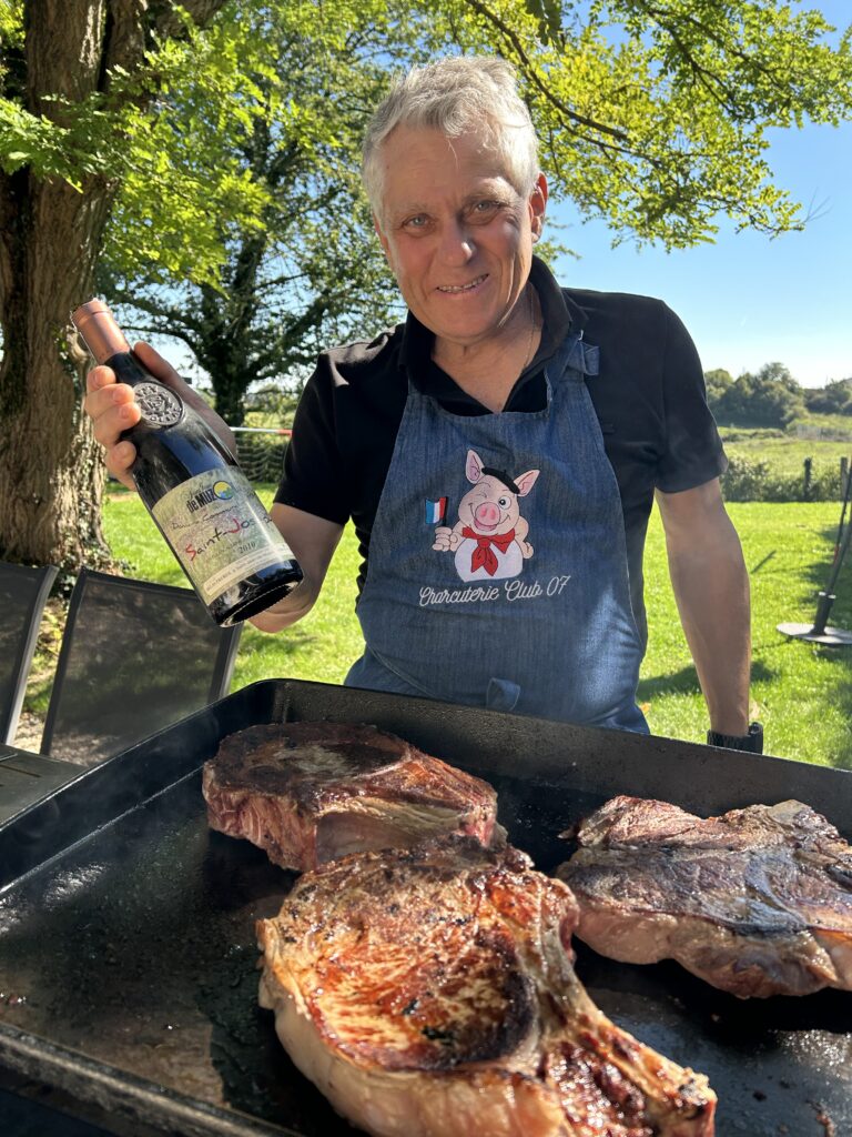 Jérome au barbecue